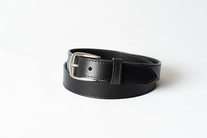 Products: Men's Dress Belt, Black, Stitched black-and-co