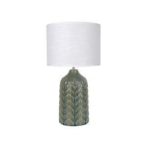Unclassified: Bloom Ceramic Table Lamp - Green