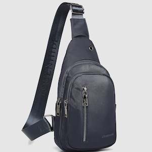 Bag: Boyd Nylon Sling Bag - Navy