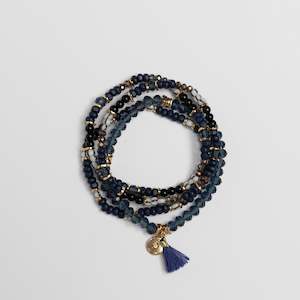Jewellery 1: Stella and Gemma Bracelet Set - Navy