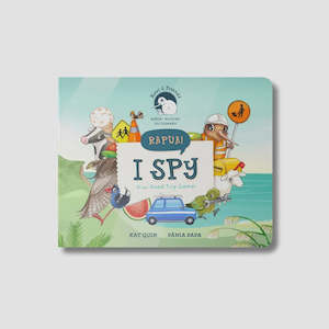 Books 1: Kuwi + Friends Kiwi Road Trip - Rapua! I Spy Book