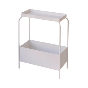 Pick Up Only: Metal Planter Stand - White