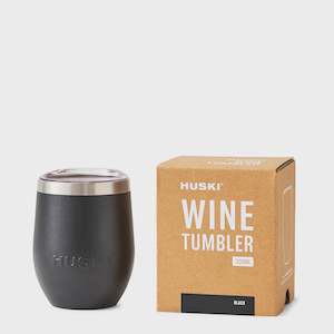 Huski: Huski Wine Tumbler - Black
