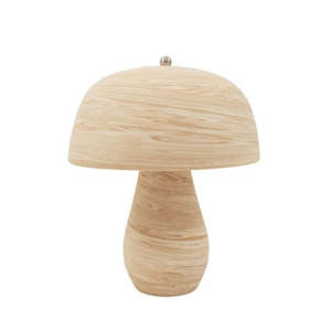 Pick Up Only: Mushroom Lamp - Terracotta Swirl