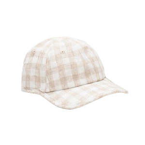 All: Gingham Cap - Oat