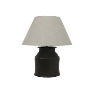Pick Up Only: Ennis Patterned Lamp with Shade