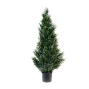 Pick Up Only: Faux Plant - Nua Cedar Topiary Potted