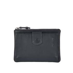 Leather Wallet - Collins | Navy