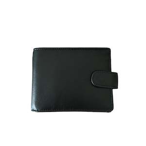 Leather Wallet - Zac Black