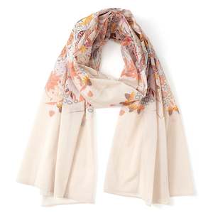 Scarves 1: Miranda Scarf - Cream