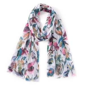 Scarves 1: Beau Scarf - White