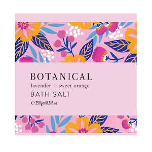 Botanical: Botanical Bath Salts - Lavender + Sweet Orange