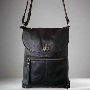 Leather Bag - Tayla Black