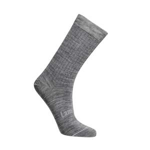 Lamington Womens Socks - Crew Rib | Grey