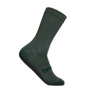 Lamington Mens Socks - Crew Rib | Tuatara