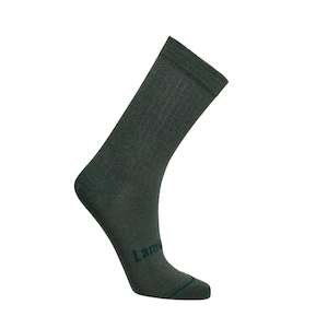 Lamington Womens Socks - Crew Rib | Tuatara