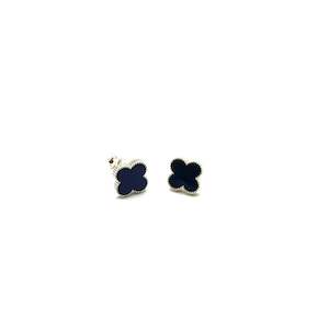Gifts Under 30: Fashion Studs - Enamel Black Inset*