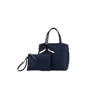 All: Amelie 2 Piece Top Handle Bag - Deep Navy