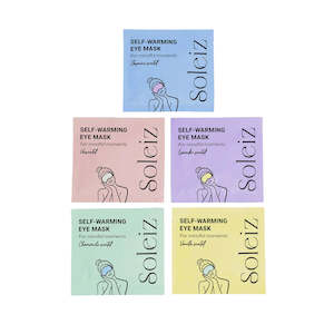 Wheat Bags Eye Pillows: Scented Self-Warming Eye Mask - Mixed (Pack of 5)