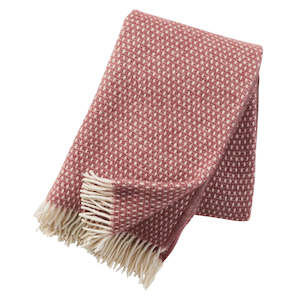 Baby Care: Klippan 100% Wool Throw - Knut | Rose Brown