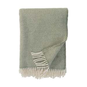 Klippan 100% Wool Throw - Sorbet | Pistachio