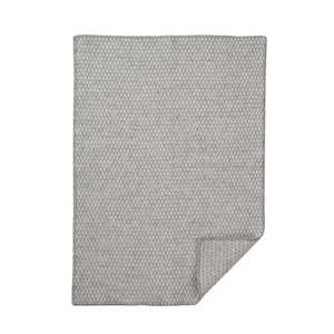 Klippan 100% Wool Baby Bassinet Blanket - Knut | Light Grey
