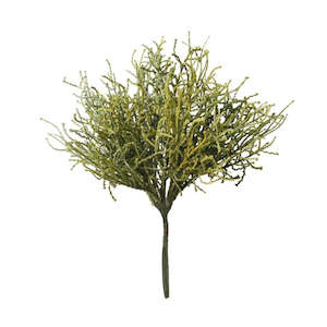Faux Plant - Coral Grass Bush 28cm