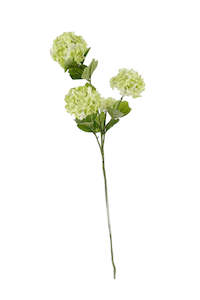Faux Plant - Snowball Spray | Light Green