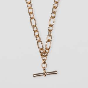 Stella + Gemma Necklace - Chunky Fob | Gold