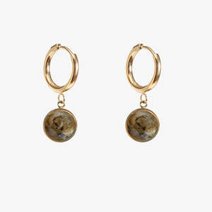 Earring - Golden Moss