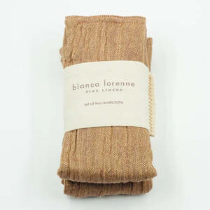Skin Care: Leggera Washcloths - Set of Two | Sepia