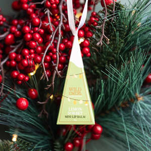 Skin Care: Wild Emery -  Mini Lip Balm Ornaments