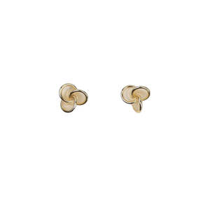 Jewellery Earrings: S+G Earrings - Epoxy Stud | Cream