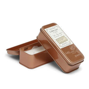 Home Living: Paddywax Library Travel Tin - John Steinbeck | Smoked Birth + Amber