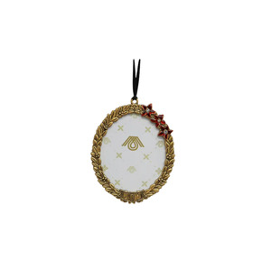 Christmas Decoration - Hanging Oval Frame Joy