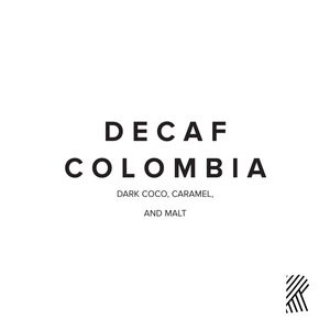 DECAF COLOMBIA - Rich Coffee Espresso Grind 250g - Shelly Bay Baker