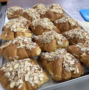 Products: 2 x Almond Croissants - Shelly Bay Baker