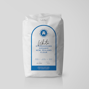 Products: 5kg Organic White NZ Stoneground Flour - Shelly Bay Baker