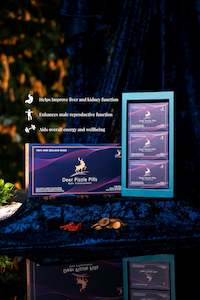 Health Supplements: Deer Pizzle Pills (Male Enhancement)