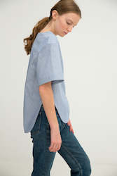 All Shirts: Shirt No. 24: (Denim Blue Stripe)