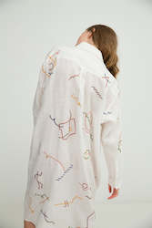 All Shirts: Areez Katki + Sherie Muijs: (Shirtdress No. 23)