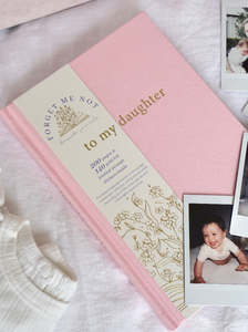 Personalised Baby Journal | to my daughter | classic
