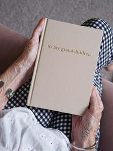 Baby Books Personalised Baby Journals: Personalised Grandparents Journals | to my grandchild or to my grandchildren