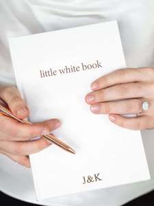 Wedding Planners: Personalised Wedding Planner Book | little white book
