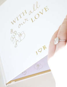 Wedding Planners: Personalised Guest Book – With Love
