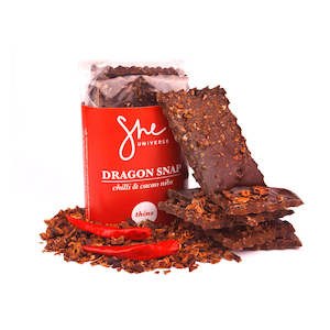 Dragon Snap ❤︎ chilli & cacao nibs 90g