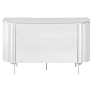 Ondata 3 Drawer Dresser - White