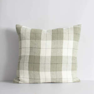 Sale: Willis Cushion - Sage/Ivory