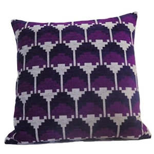 Arcade Cushion - Midnight Purple