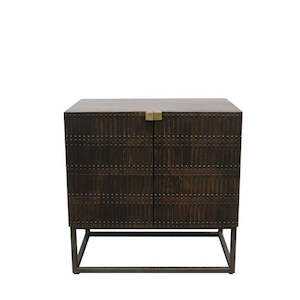 Felix Carved Bedside Table